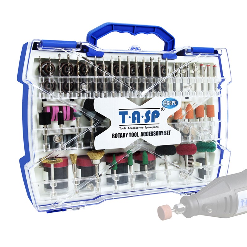 268PC Abrasive Rotary Tool Accessories Set ElQectric Mini Dr