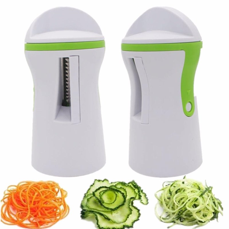 1PC Blades Vegetable sSpiralizer Slicer Twister Handheld Spi