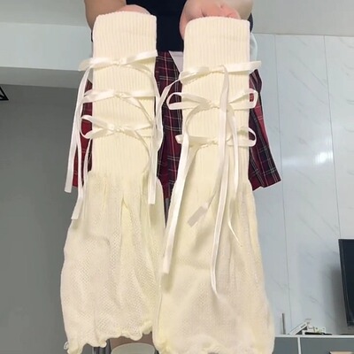 堆堆袜套女搭配小皮鞋潮网红款