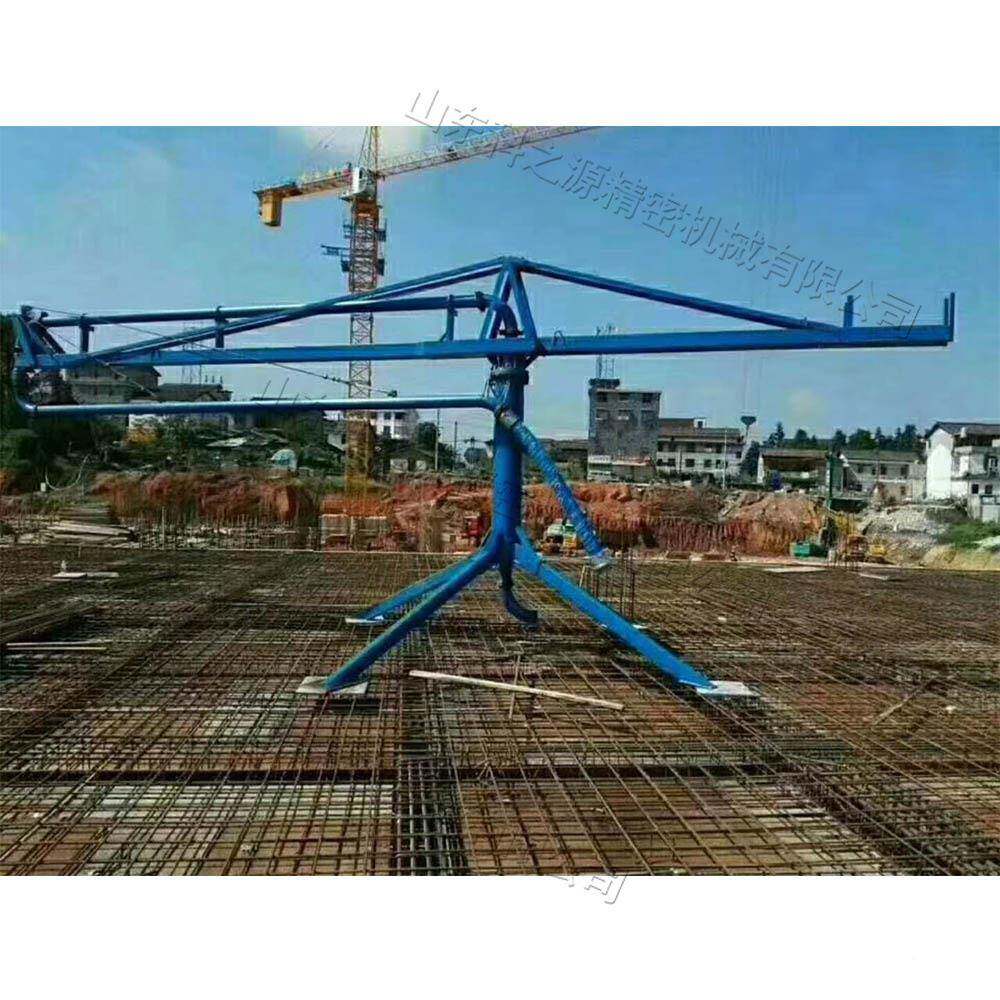 混凝土手动布料机小型塔式凝土输QKK送机械备设建筑工程混浇筑机