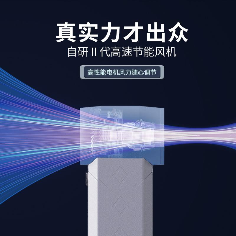 1手3吹万转暴力涡轮风扇持户外多能风机便捷迷功你LYY版大功率