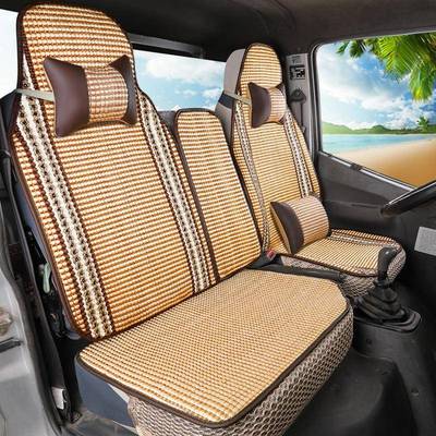 座货车三座帅冰丝座套江淮康铃j5j6铃铃q3q6骏e3康铃X6X5骏铃v982