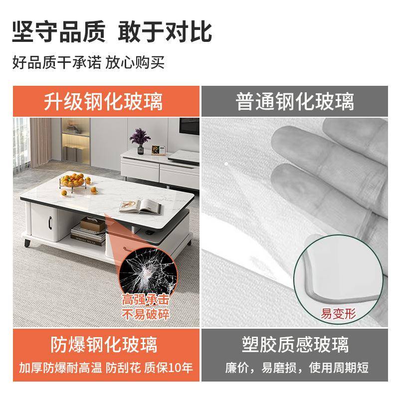 台茶几客F97S7976厅家小用户型简易桌子简约现代阳台小茶玻璃轻奢