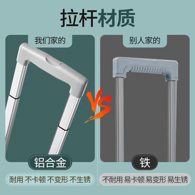 露营小推车摆摊收纳折叠行李箱家用购物小拉车储物整理拉杆