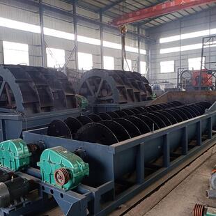 螺旋XLV筛砂洗沙体黏土脱泥洗石除一泥机砂分石机洗选除杂级设备