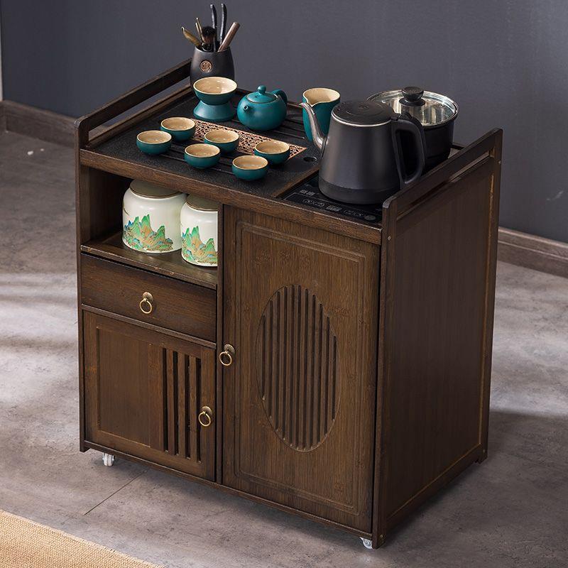 客几厅发边几移动茶桌小茶台茶吧机家XOM用茶烧沙水壶一茶体茶车