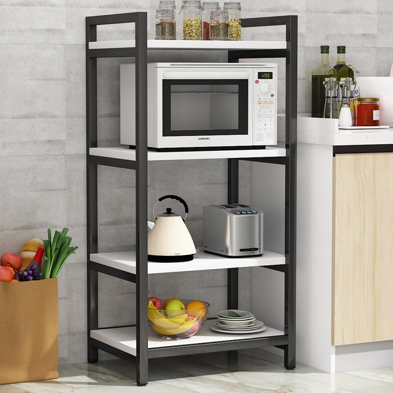 多厨ODZ房置物省架落微地家用收纳储物架子波炉架功能空间烤箱架