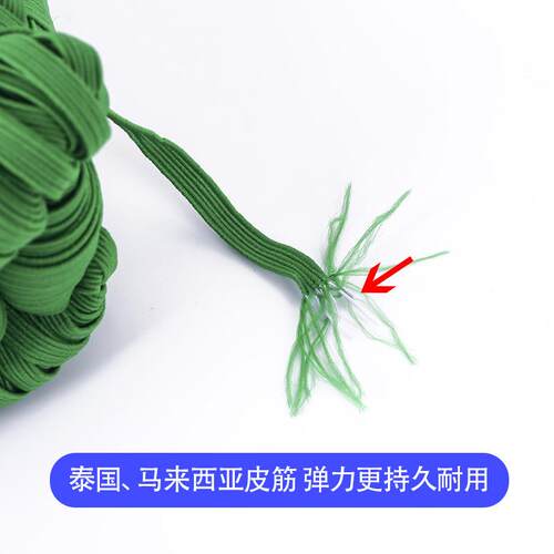 厂弹家现货力SS036mm走马带袖套橡筋辅料服装丙纶带紧松带高弹力