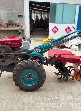 柴油手田扶旋耕机拖1YL-TLJ2马力开沟手扶拉机山地手扶耕机