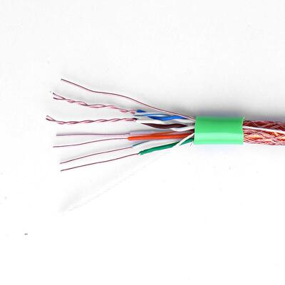 0G50绿色厂家超20210308五类网线双屏F足蔽SP5E双绞线POE300m