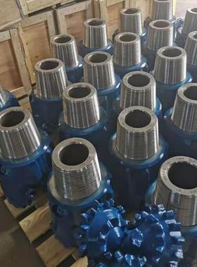 钻江汉齿HJ537石000365镶牙轮头硬岩花岗岩地层牙轮钻头