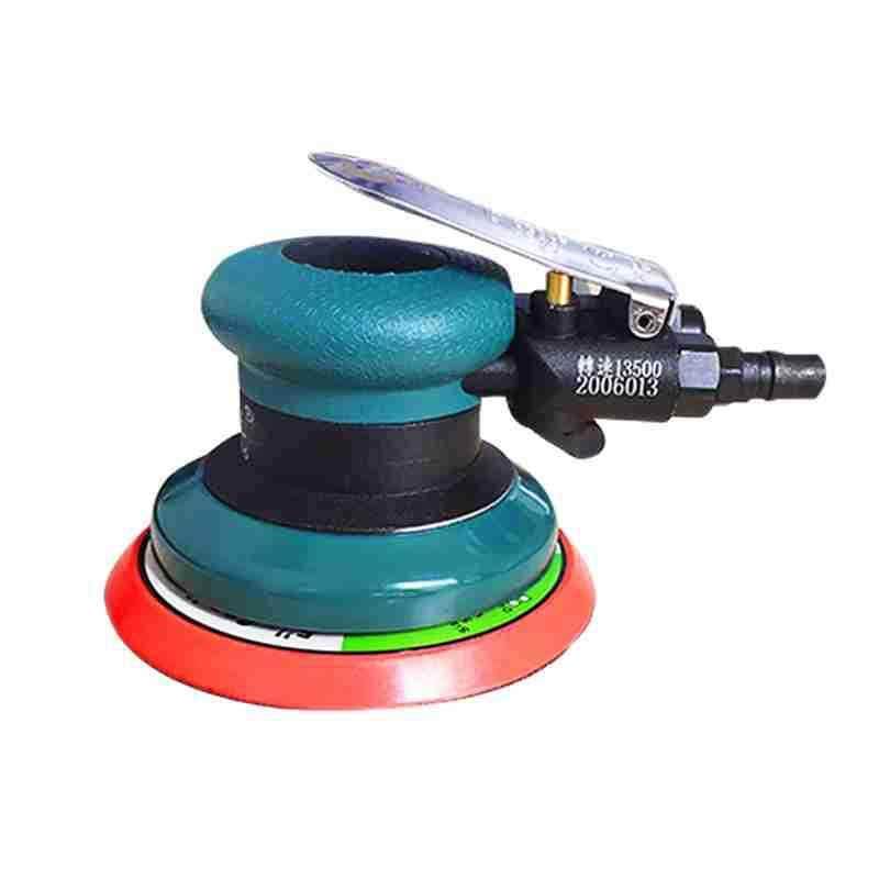 业气动打磨机机5寸工6寸磨机MLP吸尘砂纸机汽车打蜡抛光干气磨机