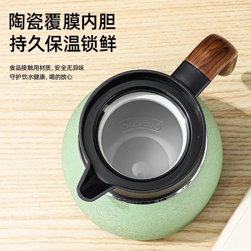 陶瓷内茶水AGR分离3胆16智显温保茶温能壶老白茶焖壶大容量保温水