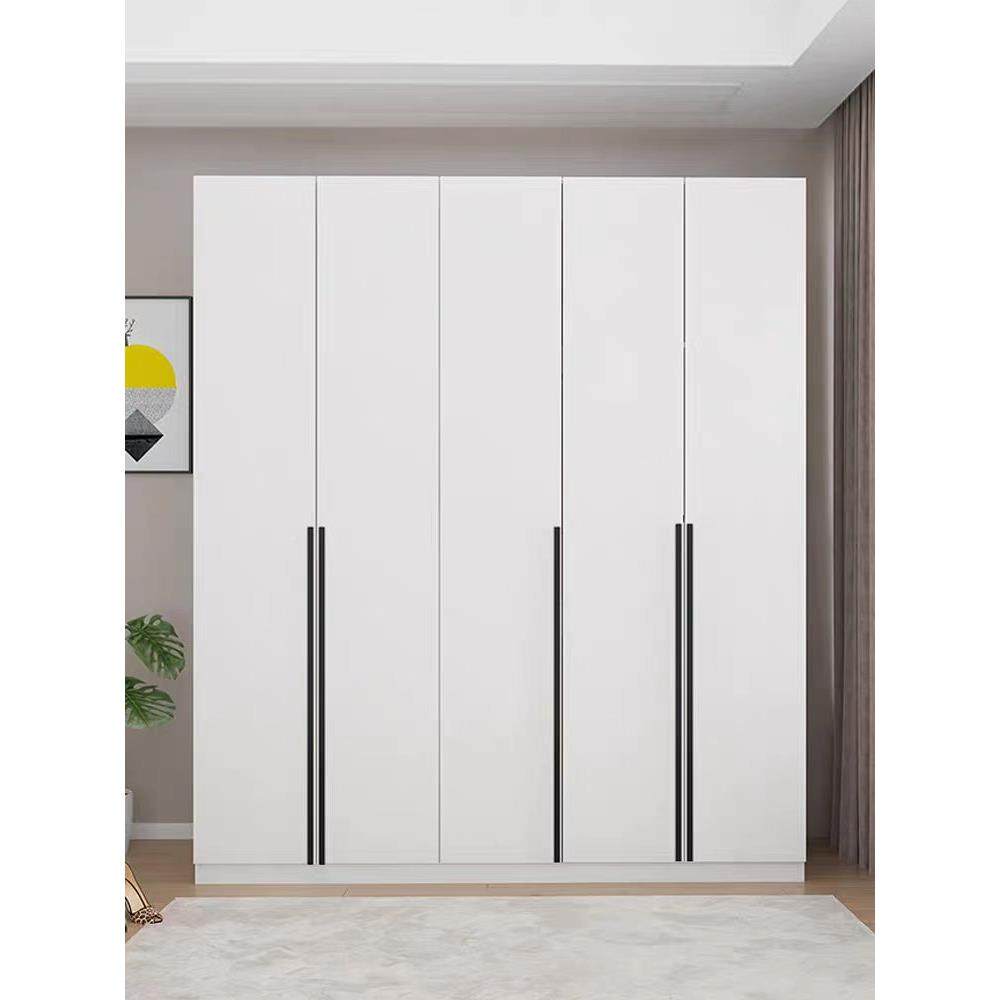 4I易全VVQ实衣柜体家用卧室生态板四六门组合整衣柜组合家用木简