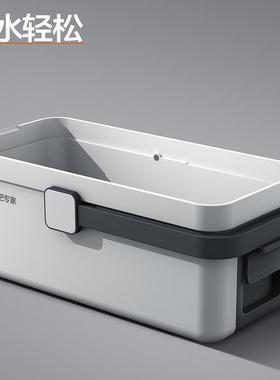 拖大卫把桶洗家用加厚大水桶大容塑料单桶手提WNB洗地拖量挤水清