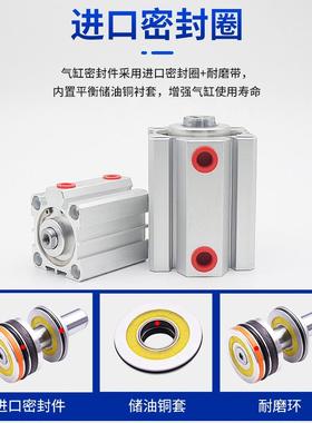 CQ2BORH160大缸径ACQ缸SDA气125*10*2*25*30*40*506*0*70*100*150