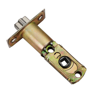 新款三杆式球形舌卫生间球锁锁芯铝合金门厨房浴室门锁配件不锈钢