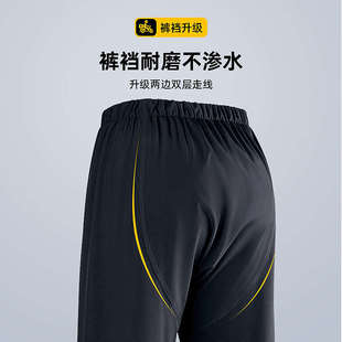 暴雨骑手男防分体外卖骑行摩托车加厚 专用全身款 飘瑾雨衣雨裤 套装