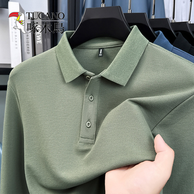 啄木鸟秋季长袖POLO衫