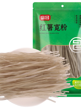 富昌红薯宽粉300g粉条粉丝方便夜宵早餐口感Q弹火锅干货耐煮食材