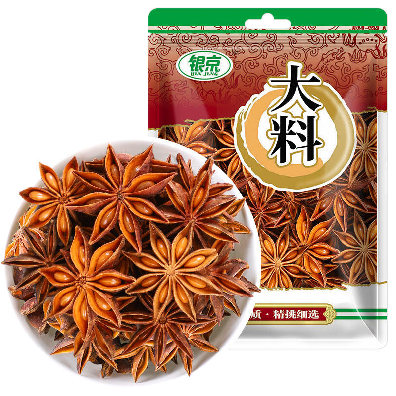 银京大料50g八角家用桂皮香叶干辣椒卤料四川花椒干货香辛料调料图片