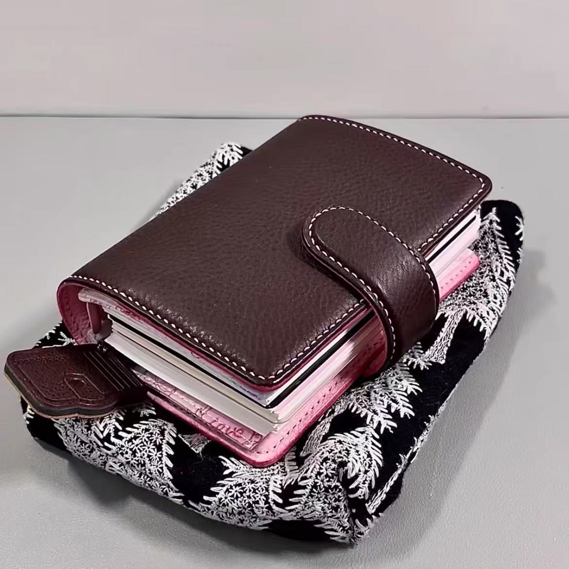 韩版巧克力A7随身活页记事笔记本