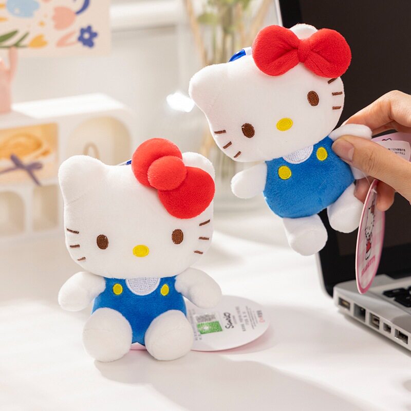 正版尚绒坊hellokitty猫毛绒小挂件哈喽kitty玩具玩偶kt挂饰图片