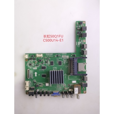 长虹50/55Q1/49Q2FU主板00123950 JUC7.820.00121858屏C500U14
