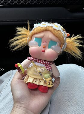 原创哭娃夏日繁花黄波点娃衣