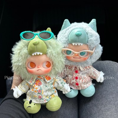 原创ZSIGA小狼崽度假风娃衣