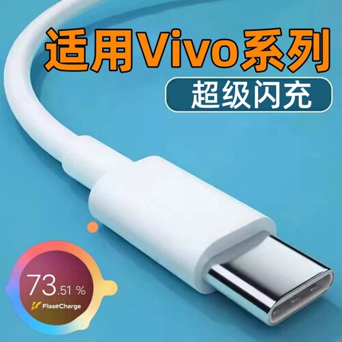 适用VivoS10充电线vⅰⅴos10e数据线ⅴivoS10Pro快充S10超级闪充v1v0S10por充电器vovo维沃ⅴⅰv0旗舰宽口2米