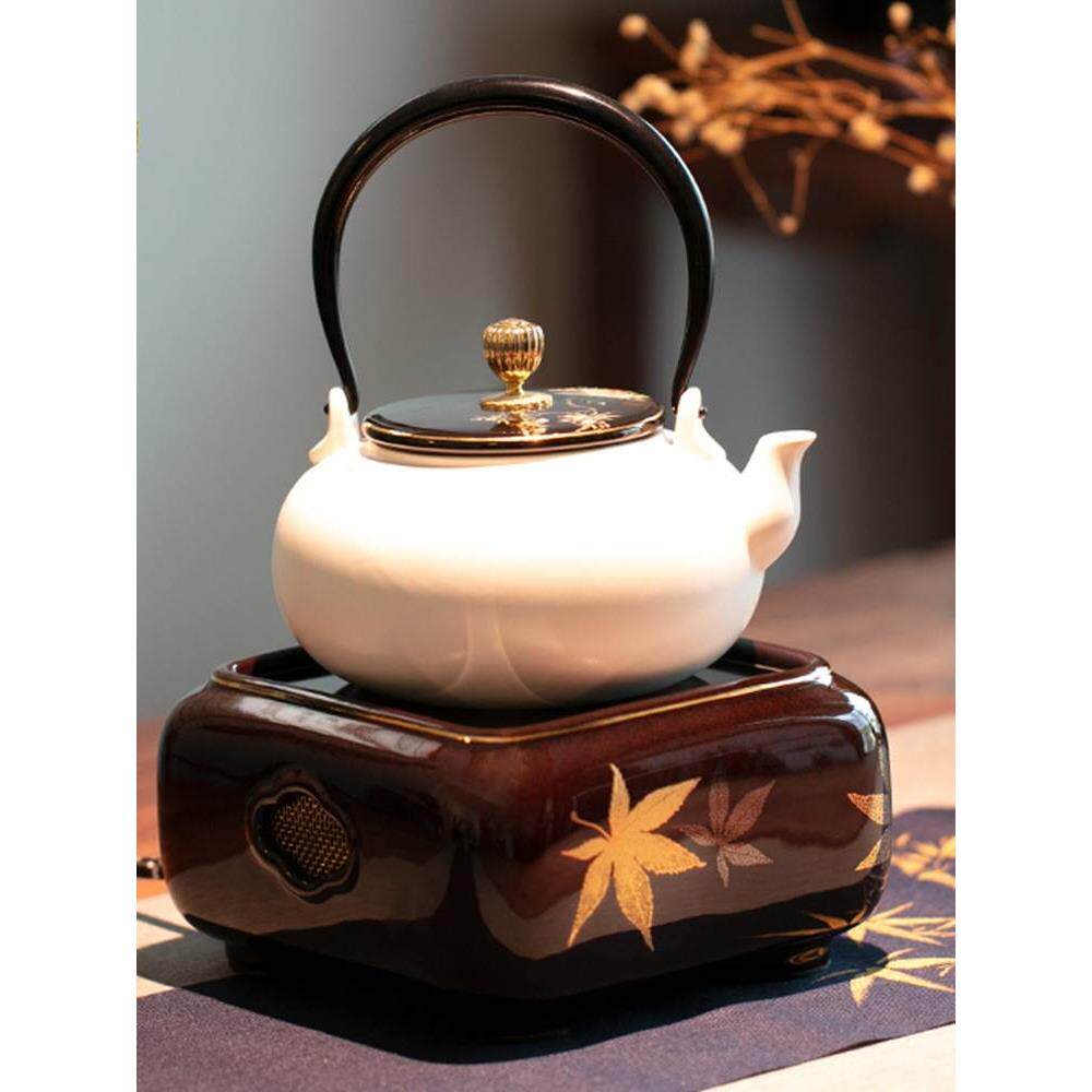 正品莺歌烧新品电陶炉家用煮茶茶炉铁壶银壶无风扇电热炉静音薄款