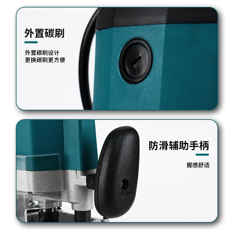 kt多功能级工业电木铣木工刻开槽机大功率雕修工kt7号仓1边机电动