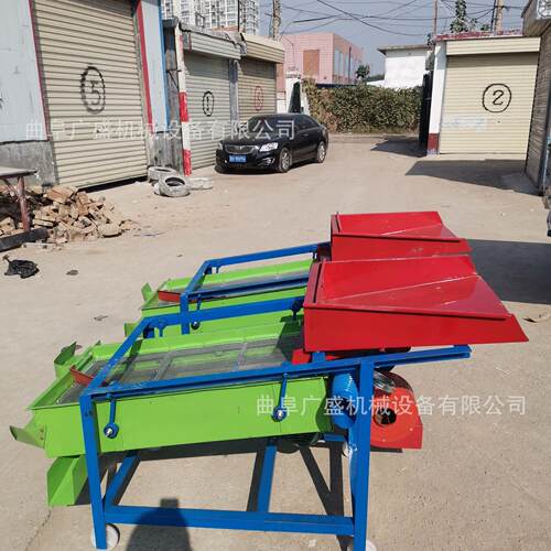 除粮食大震动清选筛选机 0232花豆杂机 面粉用振生动筛
