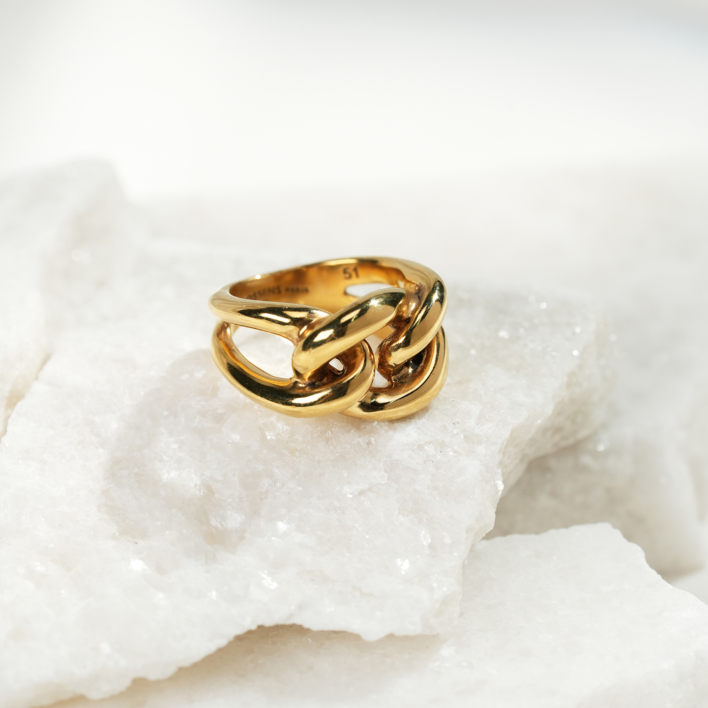 Goossens Paris · Lhassa 金色 绳结 戒指［法国设计师］