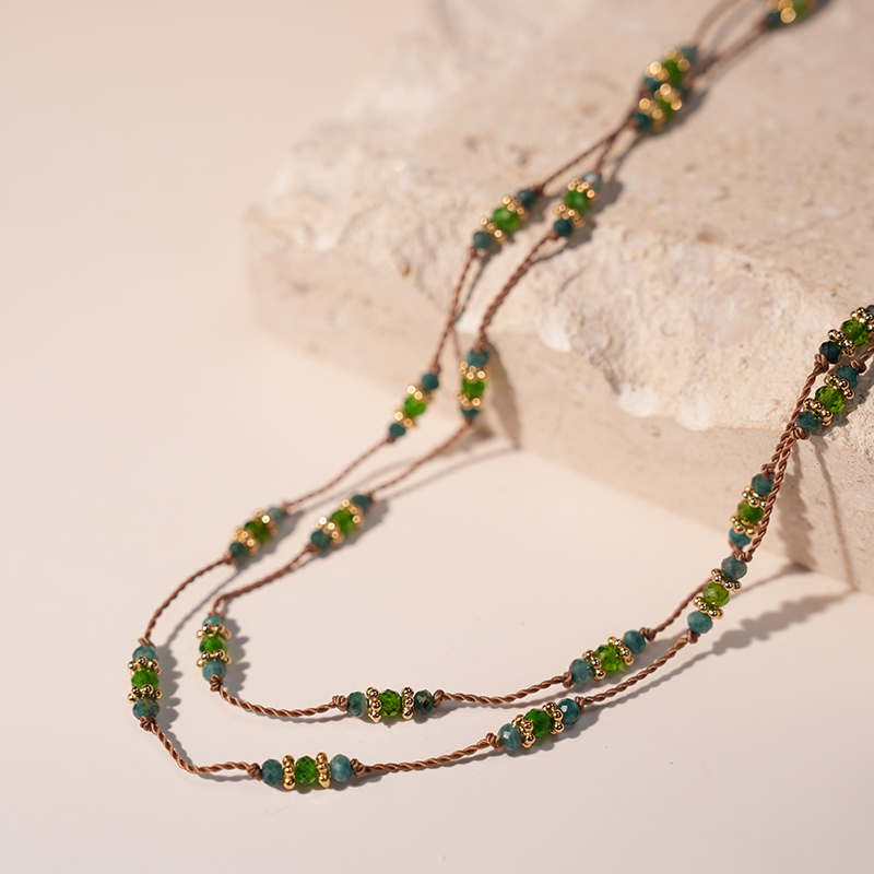 Tityaravy · PADMA 透辉石 长项链［法国设计师］