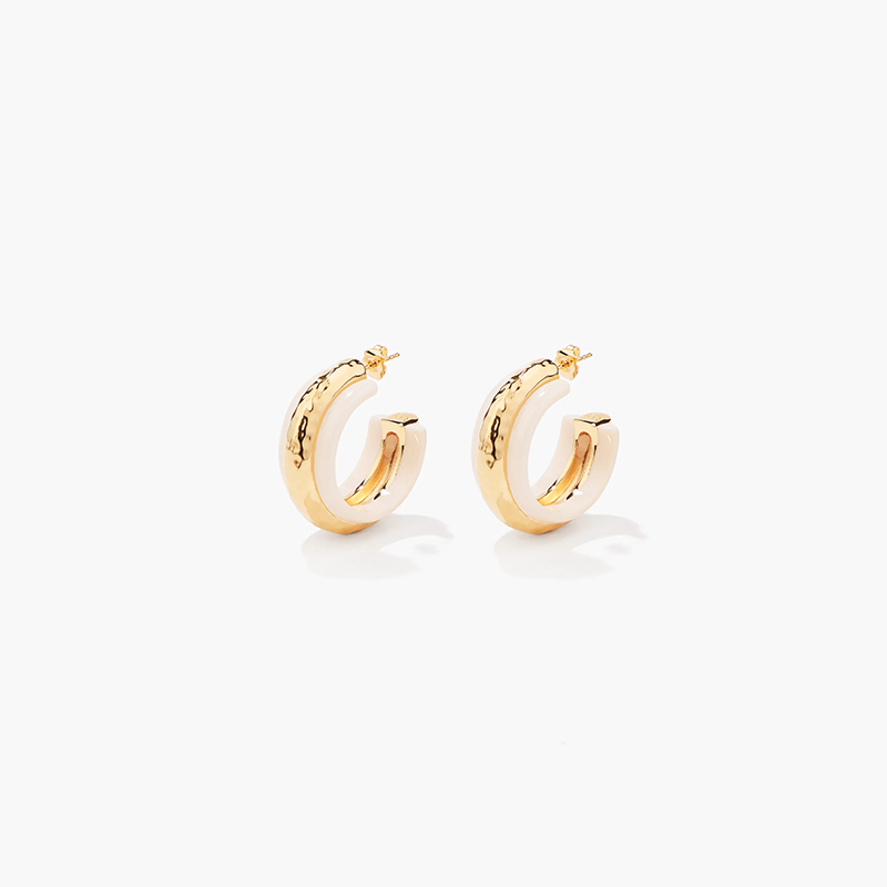 Aurelie Bidermann · Nazca 象牙色 耳环［法国设计师］