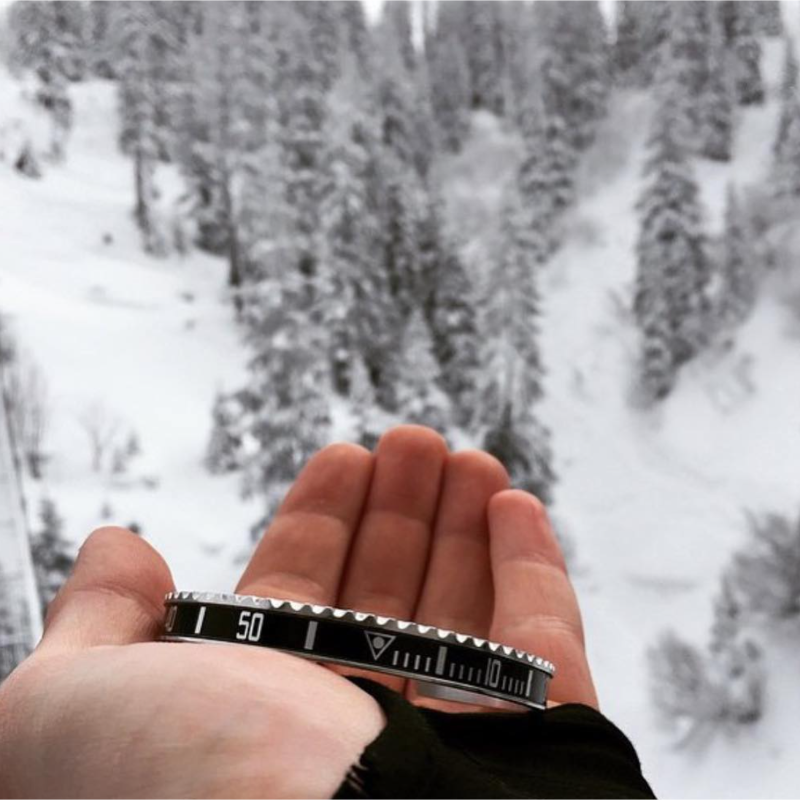 Speedometer · Black Steel 手镯［意大利设计师］