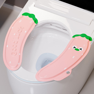 马桶垫子四季 通用免洗防水冬季 家用坐便器坐垫祛味留香香氛新款