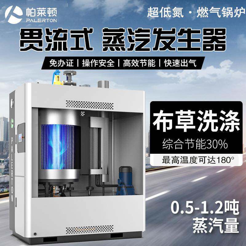 节能1T蒸汽发生器洗涤屠宰免报检工业0.5吨燃气锅炉厂家