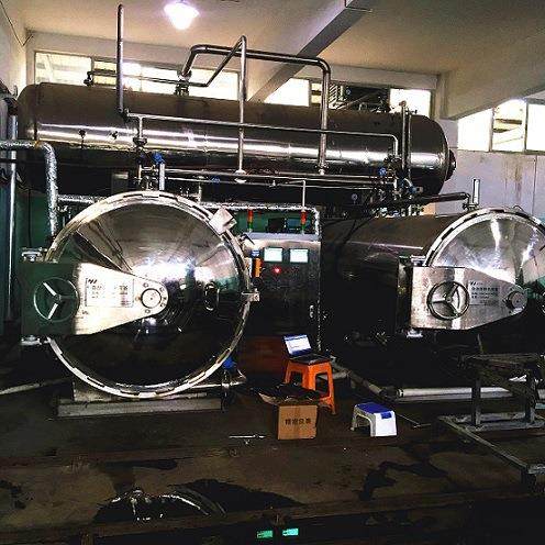 易拉罐八宝粥生产线早餐工程八宝粥生产设备八宝粥杀菌锅