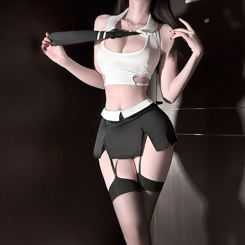 情调内衣性感秘书OL制服套装女角色扮演教师包臀短裙qqny纯欲睡衣