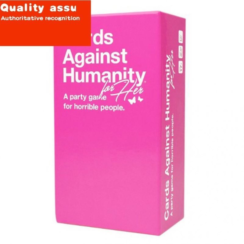 new Cards against humanity Eznglish anti-human card table to