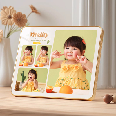 打印宝宝照片定制相框洗周岁相片