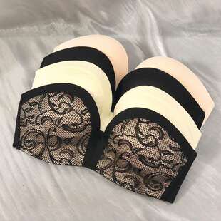 无肩带隐形文胸聚拢防滑无带内衣女薄款抹胸式裹胸上托胸贴胸罩