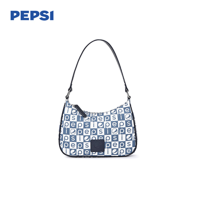 Pepsi百事印花腋下包百搭单肩包