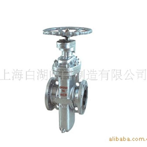 白湖Z4D7Y板杆有导y流孔平板闸阀 导流孔平暗闸阀