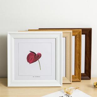 美式相框正方形5寸6寸7寸8寸10寸12摆台框架创意挂墙画框厂家