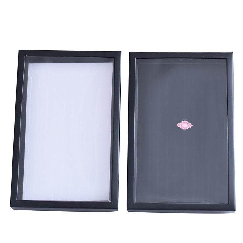 100位戒指展示盒饰品包装盒珠宝首饰盒百位纸盒厂家