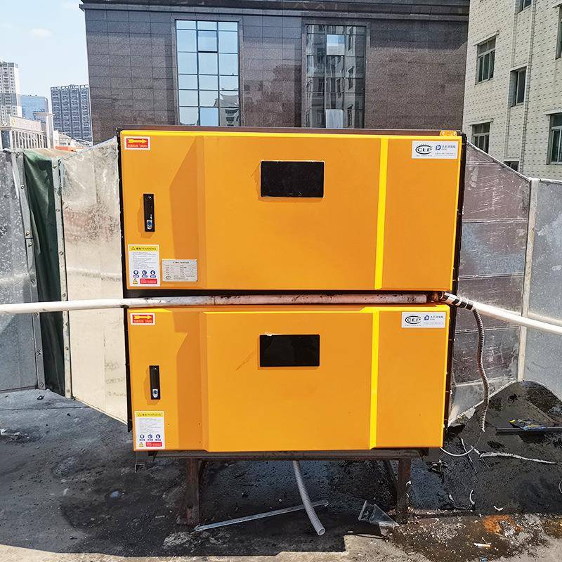 低空化排油烟除饭味净化器 店后厨低噪音ZT-净化无烟排放电式静油